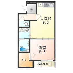 緑橋駅 徒歩6分 3階の物件間取画像